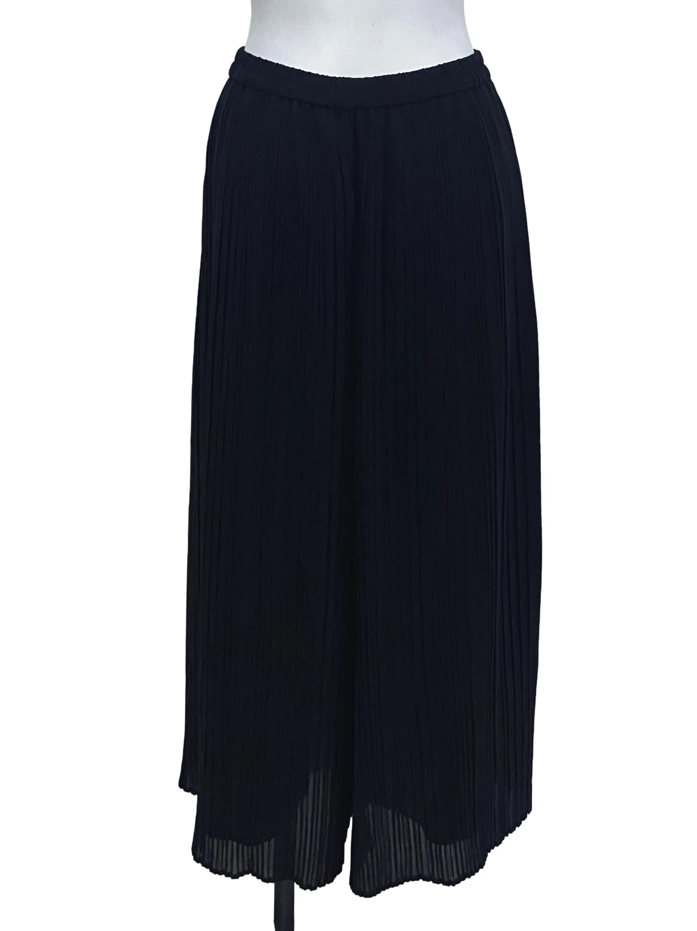 Black Pinstripe Bottoms