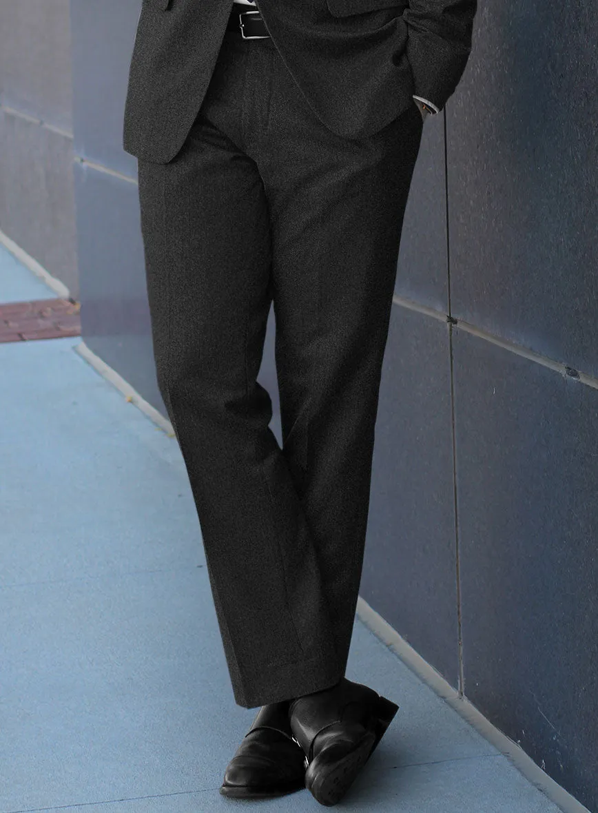 Caccioppoli Carrio Charcoal Wool Suit