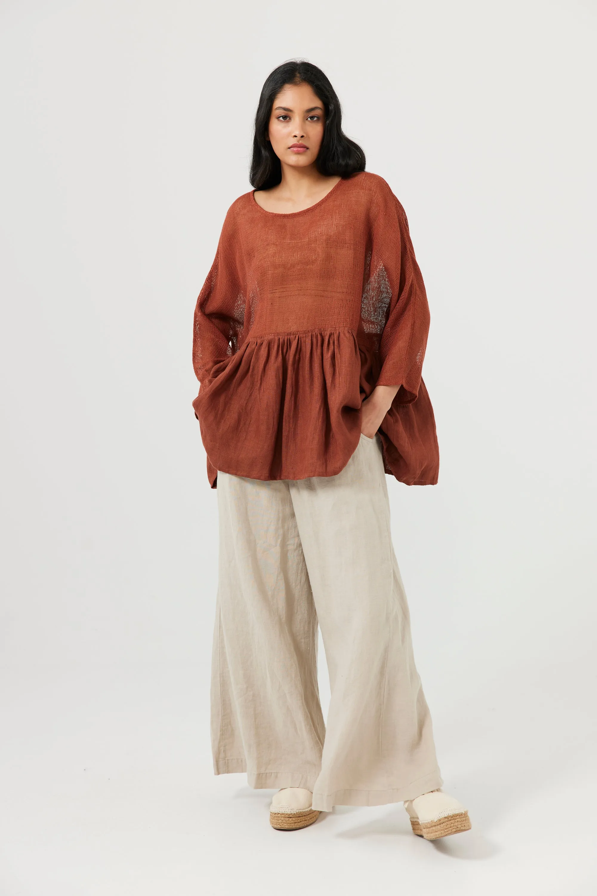 Nikita Top in Chocolate